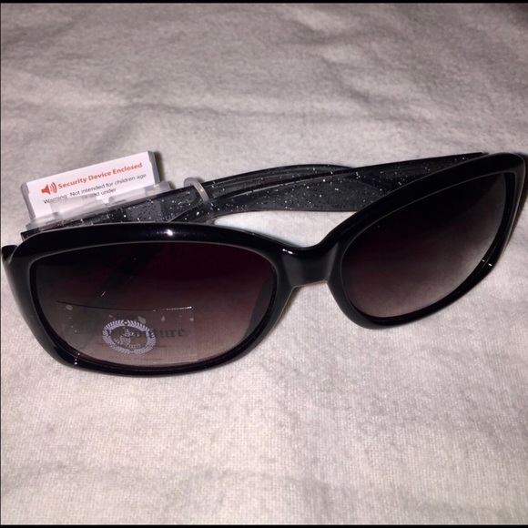 Juicy Couture Accessories - Juicy Couture black glitter sunglasses sunnies Juicy Couture Accessories - Juicy Couture black glitter sunglasses sunnies